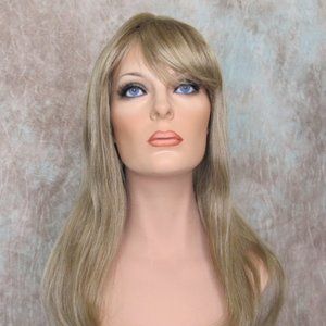 Iris 14/24 Medium Blonde Mix Long Wig Layers Bangs Nalee by Aspen Wigs